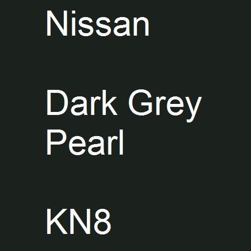 Nissan, Dark Grey Pearl, KN8.